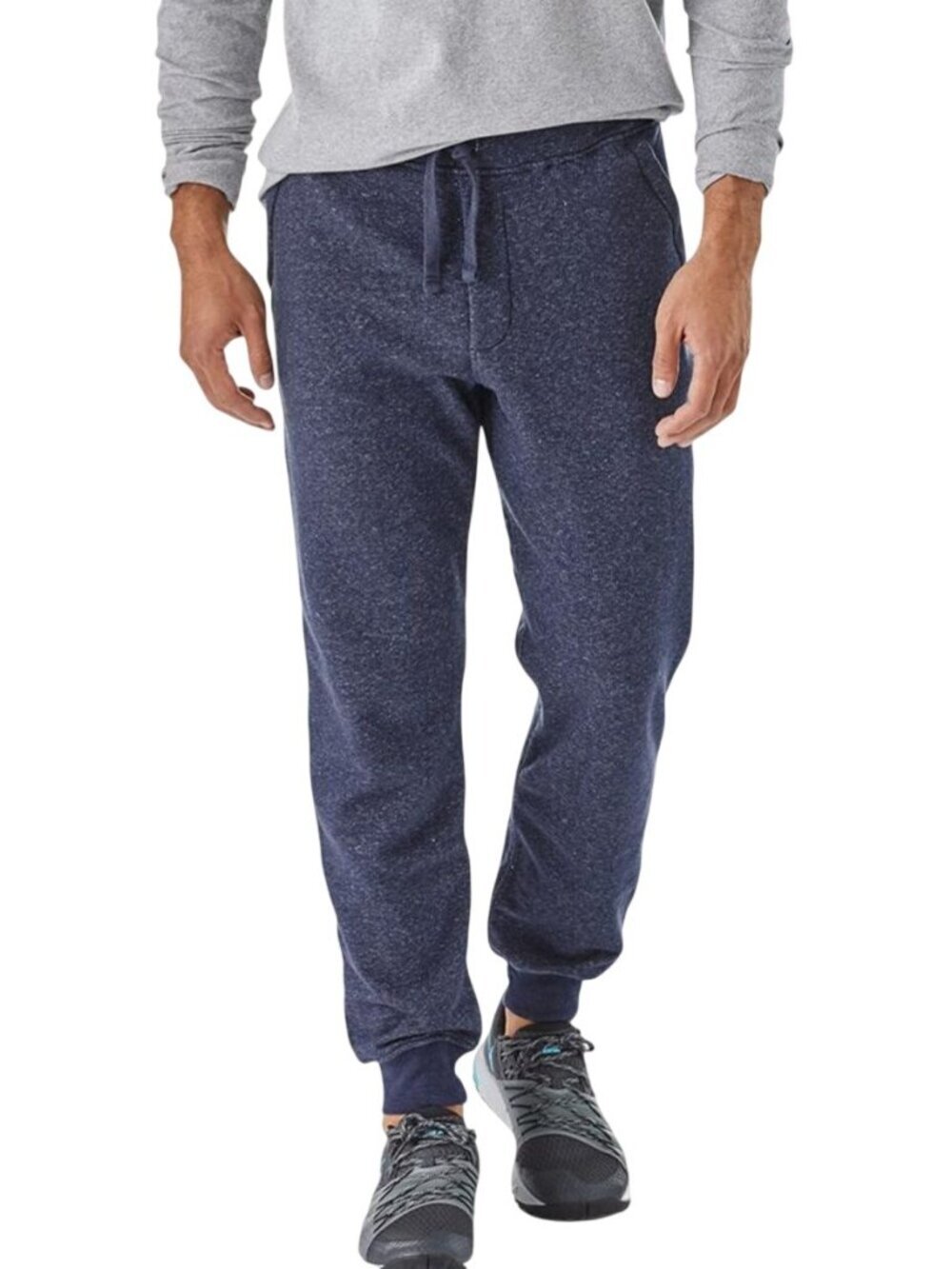 Patagonia Mahnya Fleece Pants Joggers Organic Cotton Blend Pockets Size M